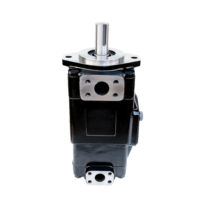 T67EC072B201L00A100 - Пластинчатый нерегулируемый двухпоточный насос серии T67EC с рабочим объемом 227,1+66 см3